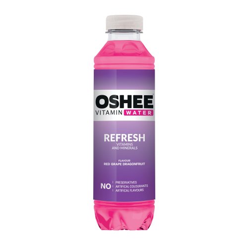 Vitamiinivesi Oshee refresh 555ml 6kpl, hinta 19,10€