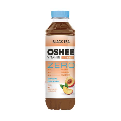 Vitamiinivesi Oshee zero peach tea 555ml 6kpl, hinta 19,10€