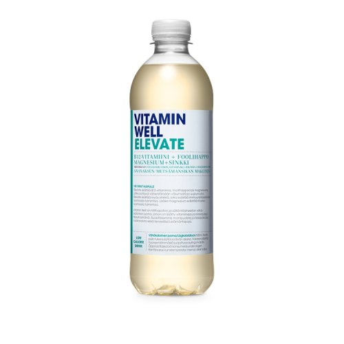 Vitamiinivesi Vitamin Well Elevate 12x500ml (ei sis. pant), hinta 34,13€