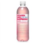 Vitamiinivesi Vitamin Well Zero Vadelma 500 ml (ei sis pant)