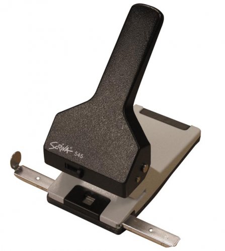 Voimalävistäjä Scriva 545 65 arkkia musta/harmaa reiitin, hinta 24,64€