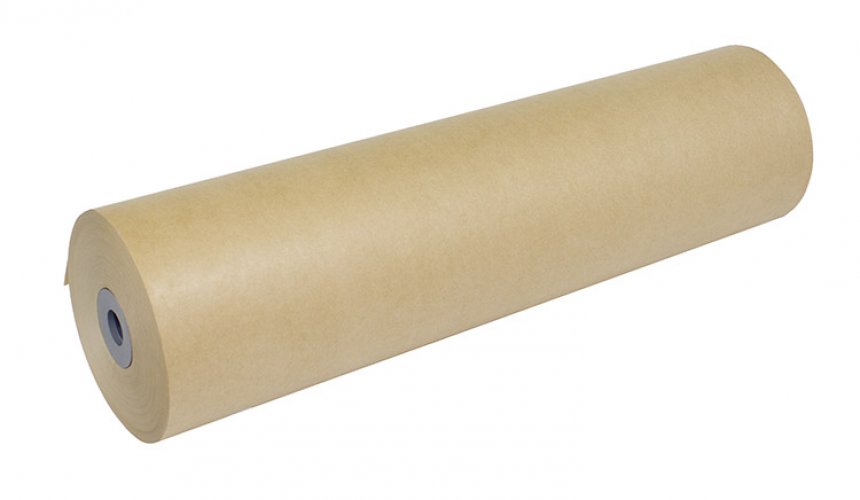 Voimapaperi 57 cm x 175 m ruskea 80G, hinta 37,23€