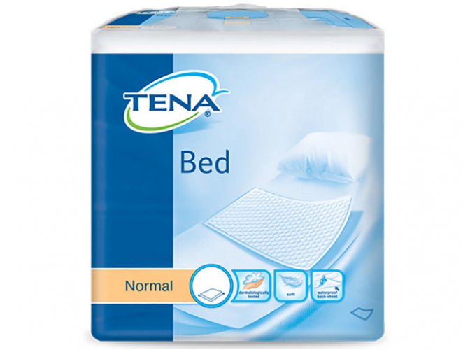 Vuodesuoja Tena Bed Normal 60 x 90 cm 35 kpl, hinta 18,63€