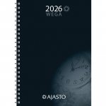 Vuosipaketti 2026 Ajasto wega musta 148 x 210 mm
