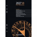 Vuosipaketti 2027 Ajasto pöytäkrono musta 148 x 210mm