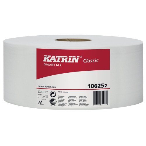 Wc-paperi Katrin® 106252 m2 gigant 2-krs 6kpl, hinta 37,38€