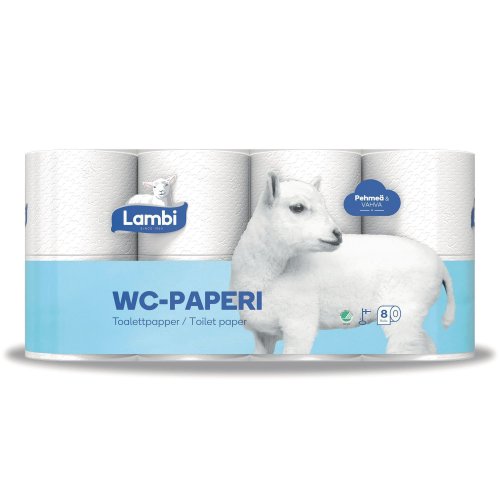 Wc-paperi Lambi 3-krs 40kpl, hinta 34,70€