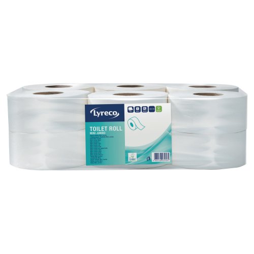 Wc-paperi Lyreco mini jumbo 12kpl, hinta 63,36€