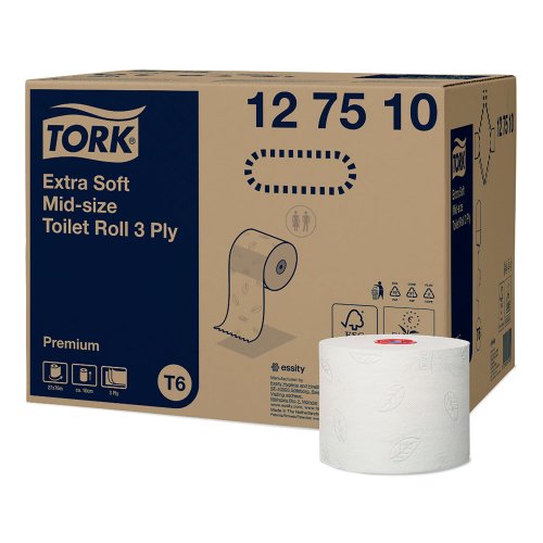 Wc-paperi Tork 127510 Extra Soft Mid-Size 27kpl, hinta 184,85€