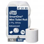 Wc-paperi Tork® 472193 advanced smartone mini t9 12kpl