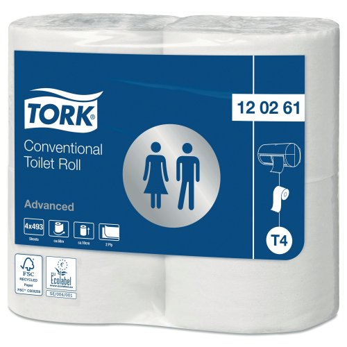 Wc-paperi Tork advanced t4 120261 2-krs 24kpl, hinta 66,09€