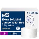 Wc-paperi Tork Mini Jumbo T2 3-krt 12 rll 110255