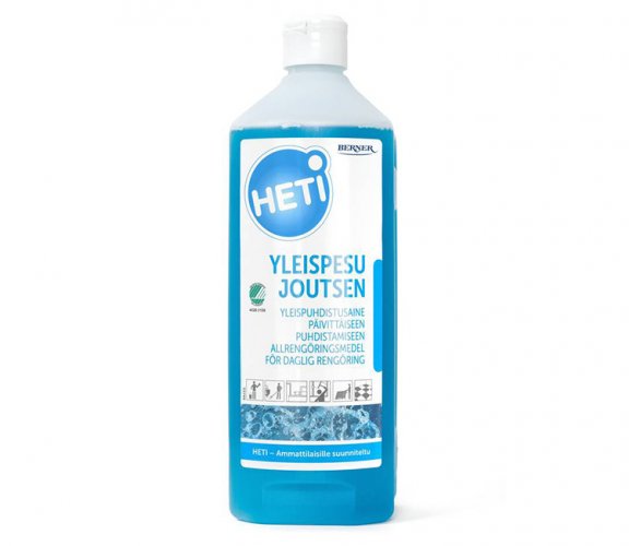 Yleispuhdistusaine Heti Yleispesu Joutsen 1L, hinta 6,28€