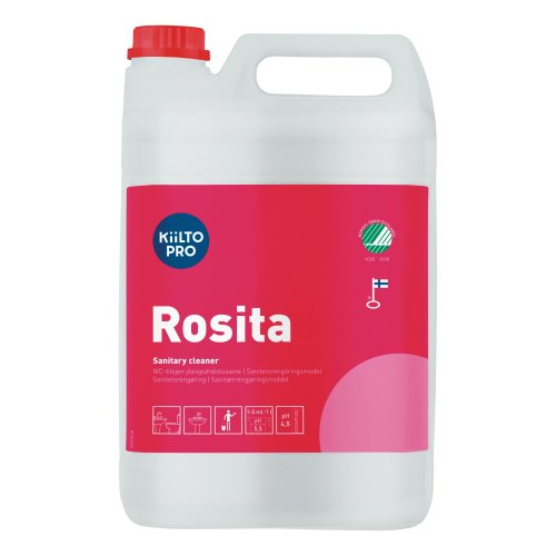 Yleispuhdistusaine Kiilto pro rosita wc-tilojen 5l, hinta 101,30€