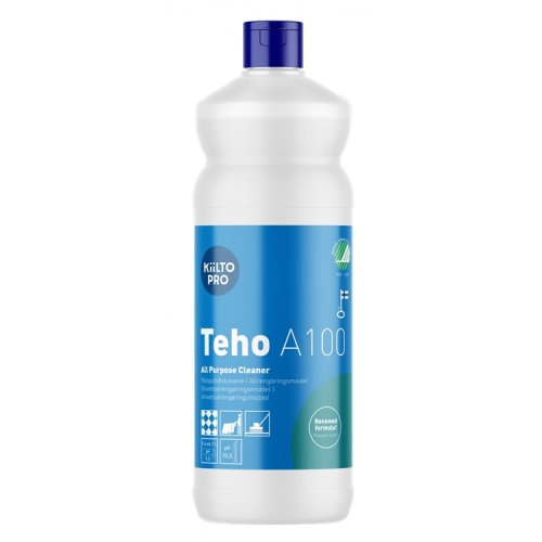 Yleispuhdistusaine Kiilto Pro Teho A 100 1L, hinta 9,23€