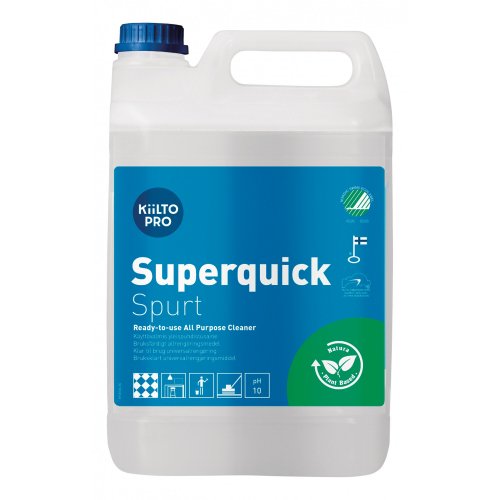 Yleispuhdistusaine Kiilto superquick spurt 5l, hinta 34,85€