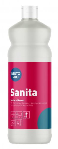Yleispuhdistusaine Saniteettitilojen Kiilto Pro Sanita 1L, hinta 10,44€