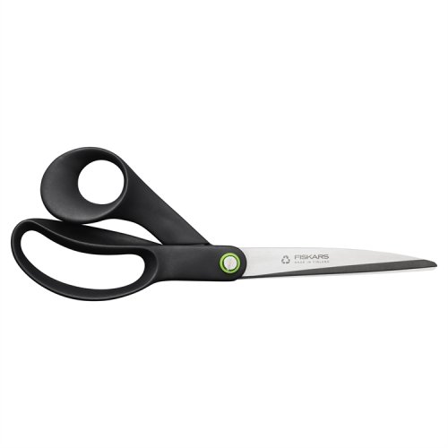 Yleissakset Fiskars Functional Form ReNew 25 cm musta, hinta 23,70€