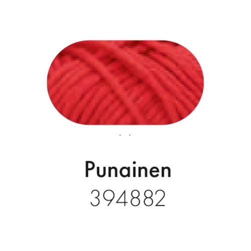 Your Cotton lanka 50g punainen, hinta 2,32€